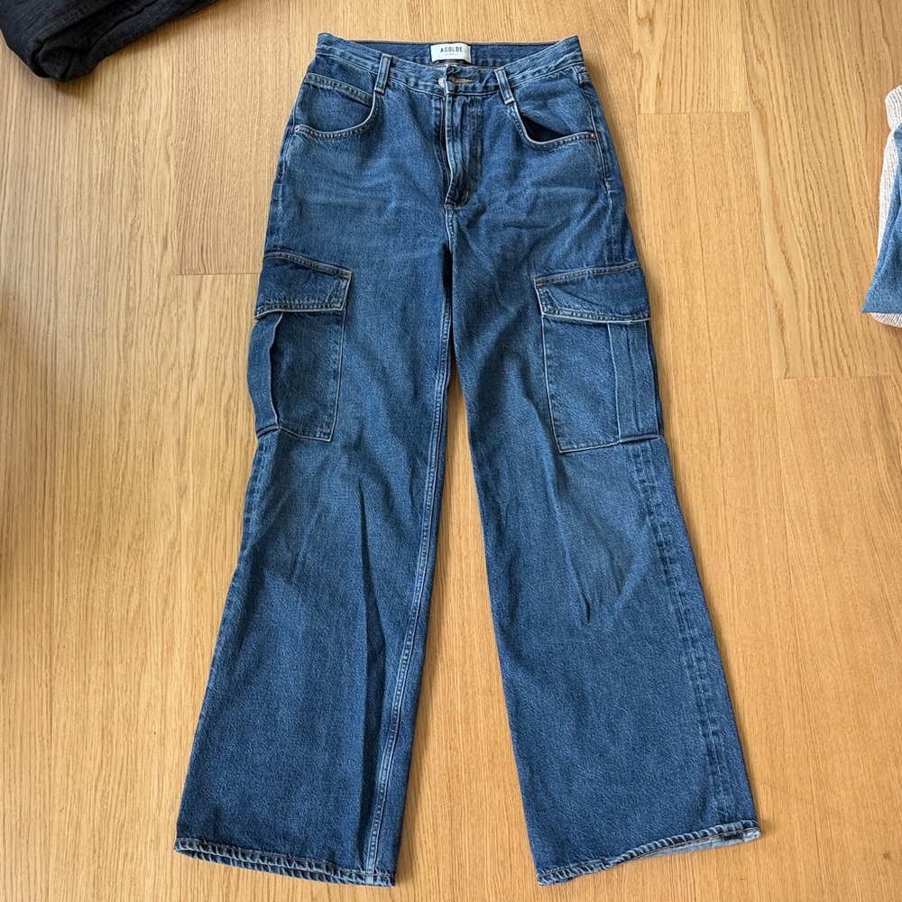 AGOLDE Cargo Wide-Leg Jeans - Women's
